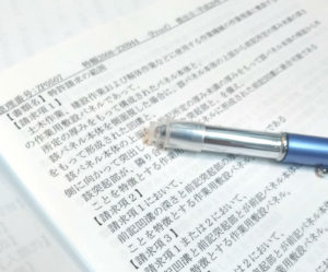 特許請求の範囲の写真